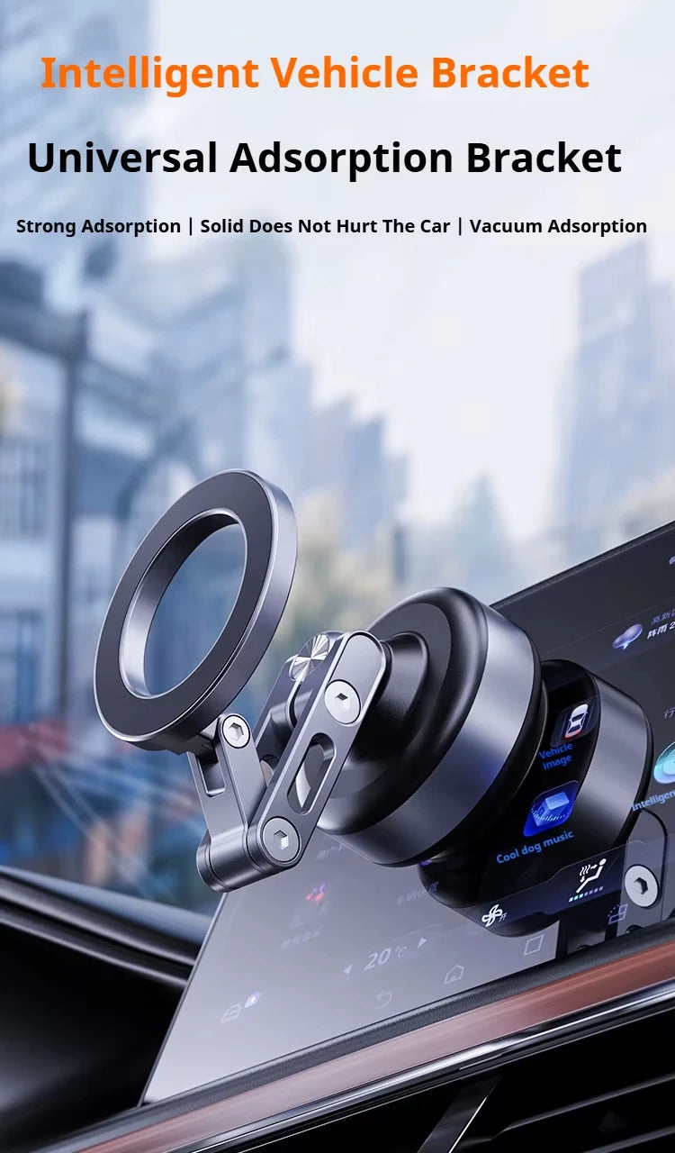 MagMount Pro 360° - Magnetische KFZ-Handyhalterung mit Vakuum-Saugnapf