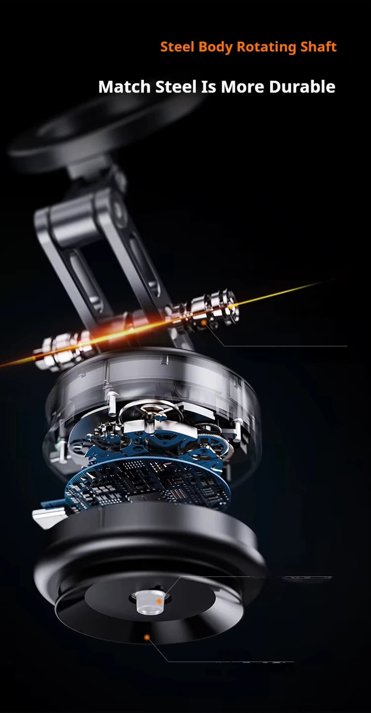 MagMount Pro 360° - Magnetische KFZ-Handyhalterung mit Vakuum-Saugnapf