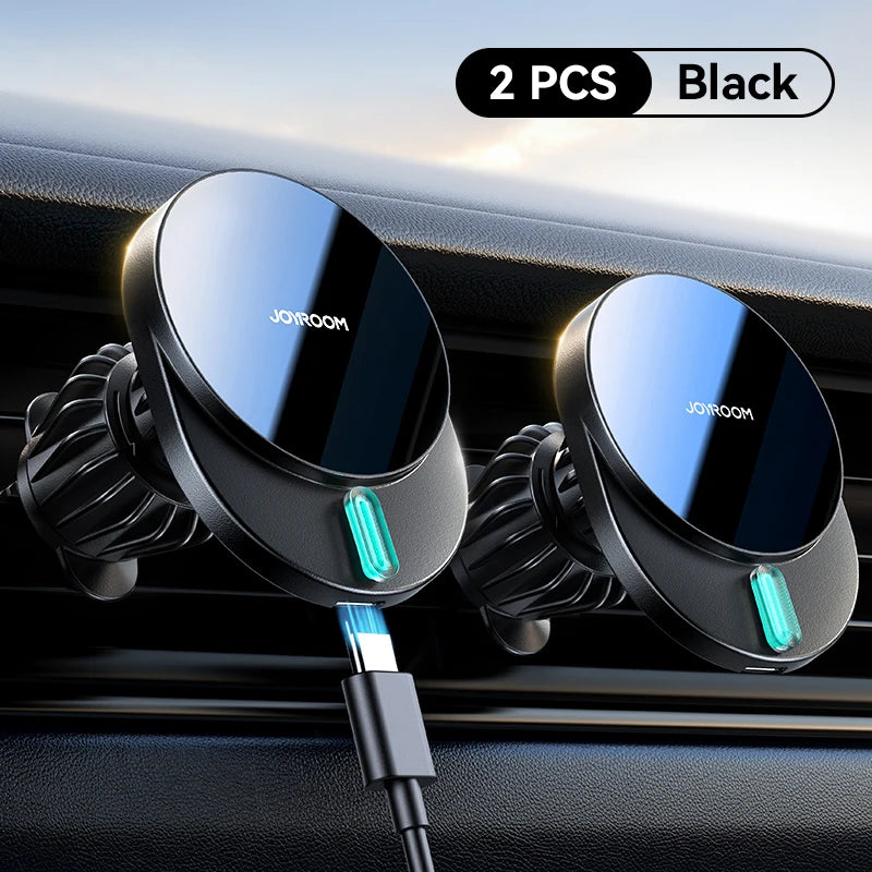 MAGGRIP™ Pro – Magnetische Auto Handyhalterung mit 15W Schnellladen | Ultra-starker Halt