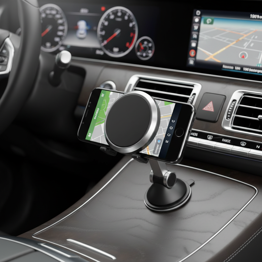 MagMount Pro 360° Magnetische KFZ-Handyhalterung mit Vakuum-Saugnapf